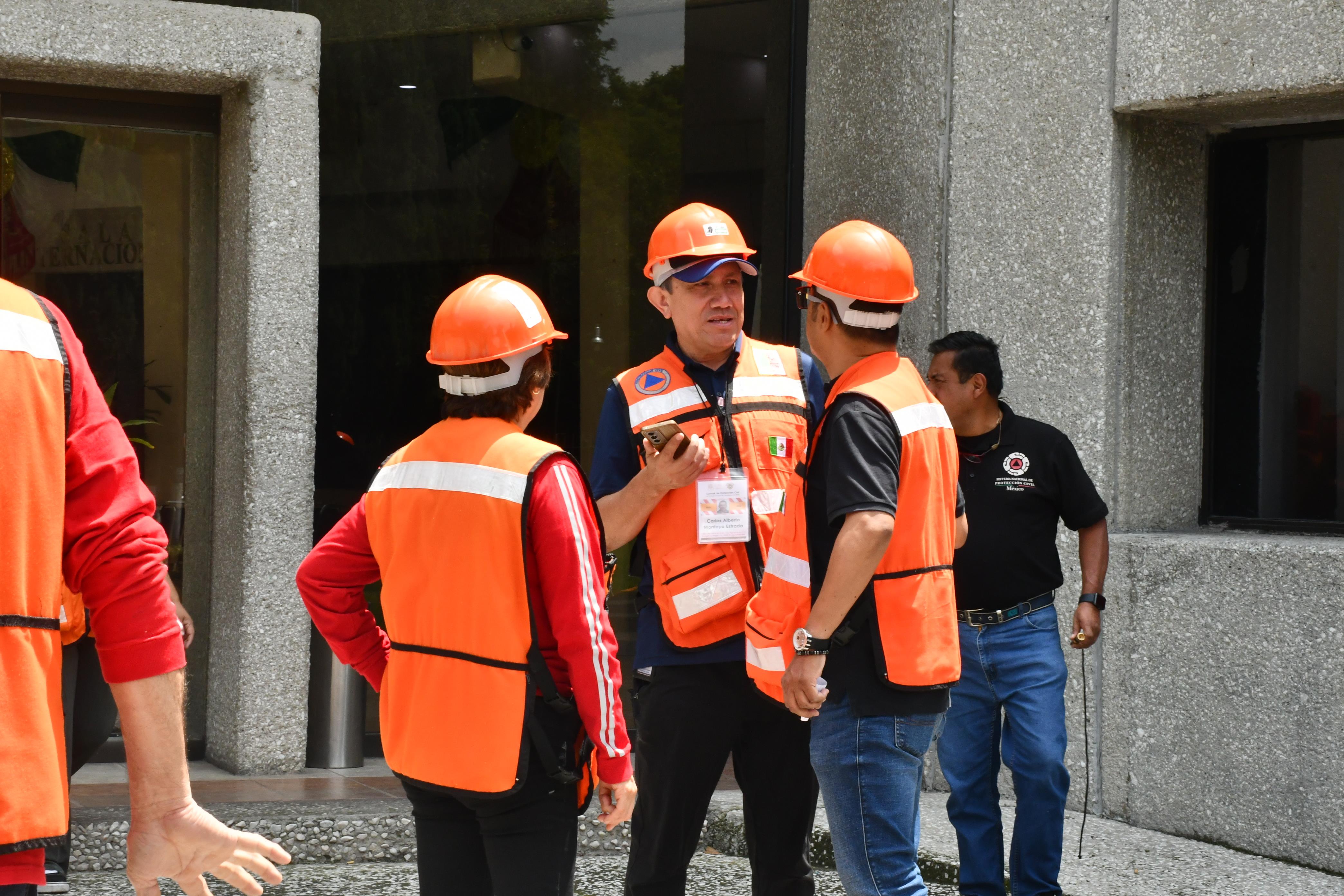 2do. Simulacro Nacional Sede SNTISSSTE